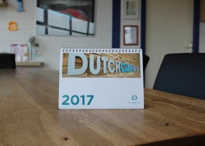 Dutchcabin - kalender (1) bestelbus bestickeren