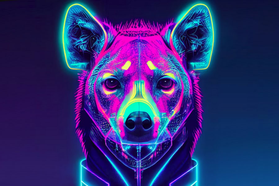 Neon printen